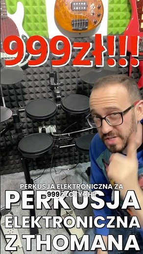 Perkusja elektroniczna z Thomanna za 999 zł