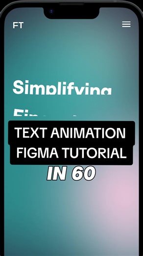 How to create a text animation in Figma tutorial #figma #figmatutorial #ui #design #webdesign #figmatips #animation #uidesign #websitedesign