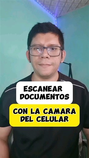 cómo escanear documentos con la cámara de tu celular #tips #app #androidtips #android #smartphone | raymon_acuna