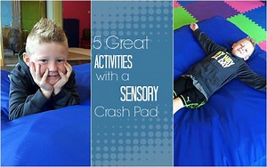 5 Terrific Sensory Crash Pad Activities