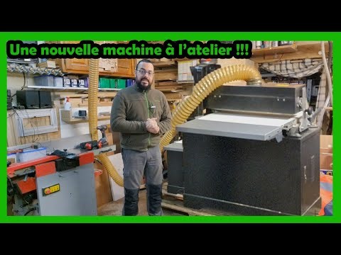 Une nouvelle machine à l'atelier !!! Holzprofi PB560