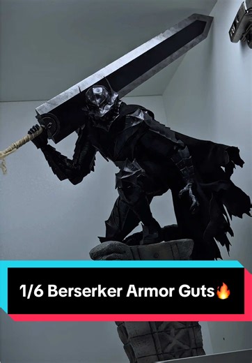 Threezero Berserker Armor Guts collectable 1/6 (one sixth) scale figure from the Berserk Millenium Falcon arc based on his appearance in the berserk manga / anime; action figure unboxing and review. #berserk #hottoys #guts #actionfigures #unboxingvideo