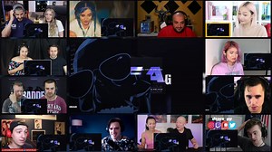 【K/DA】《The Baddest》多人反应reaction mashup