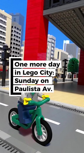 One more day in Lego City: Sunday on Paulista Av [Lego Brazil Capitals] #lego #legobrazil #brasil #brazil #pigletsinger