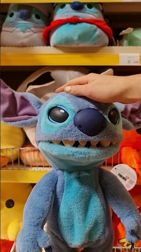 Real FX Disney Stitch Puppet Interactive Toy! 💙😁 Product code🔎 235627 #smythstoys #stitch