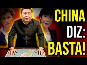 CHINA DÁ ULTIMATO: Japão e Europa cruzaram o limite sobre Taiwan!