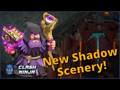 New Shadow Scenery, Shadow Warden Skin & Shadow Challenge | Clash of Clans