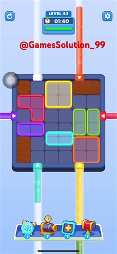 Water out puzzle 44 #gamesolutions #games #gameshorts #puzzlegame #wateroutpuzzle