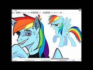 rainbow factory speedpaint