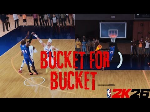BUCKET FOR BUCKET with a KOBE BUILD ISO SAVANT in NBA2K26