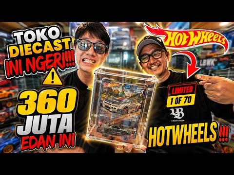 THIS DIECAST SHOP IS INSANE!!! THEY HAVE HOT WHEELS WORTH $20,000!!! $360 MILLION, THAT'S CRAZY!!!