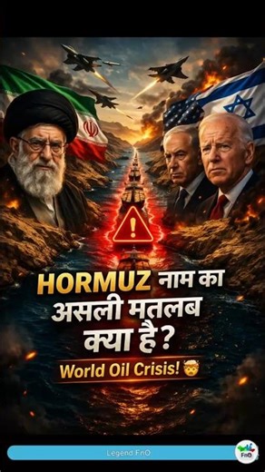 "Hormuz नाम का असली मतलब क्या है?" " World Oil Crisis! 🤯 #shorts #iranisraelwar #oilcrisis