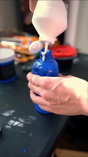 Mason Marquardt on Instagram: "Mixing my own acrylic paint Not an #ad Follow for more #acrylic #painting #acrylicpainting #artist"