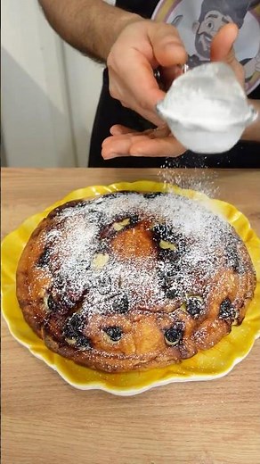 أسرع كيكة توت بـ10 دقايق…| Blueberry Cake | خفيفة وطرية وطعمها يجنن