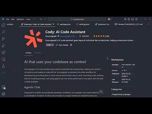 VSCode Cody AI Coding Assistant to Automate Code & Write Comments and Analyzes Code For Errors