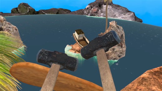 VR游戏《Clamb》试玩，一款游戏玩法类似于和班尼特福迪攻克难关的游戏