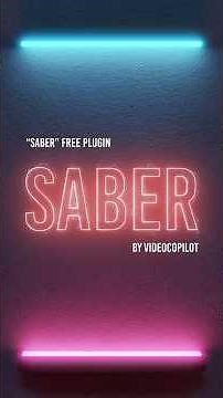 “Saber Effect” de videocopilot • Plugin de After Effects GRATIS #motiongraphics #aftereffects