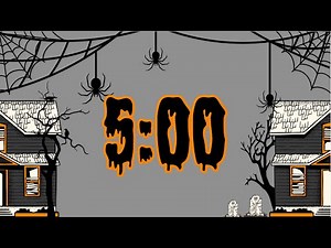 Haunted House 5 Minute Timer – Spooky Halloween Classroom Countdown