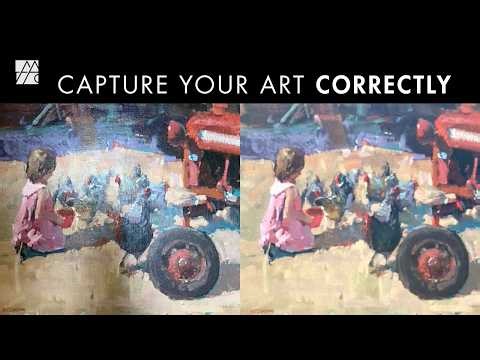 How to Photograph Your Paintings Without Glare (Using Your Phone) | Randy Sexton