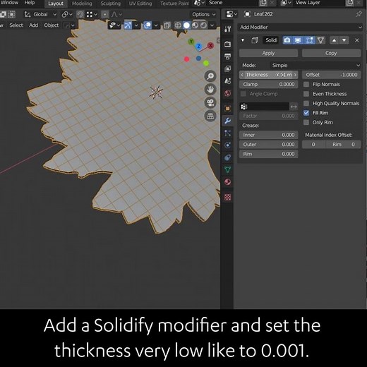 【Blender教程】小技巧：在平面上使用remesh修改器