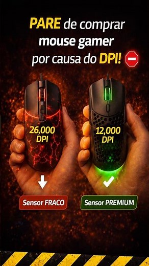 A MENTIRA do DPI que te CONTARAM! 🖱️🛑