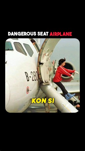 Most Dangerous Plane Seat 😱🔥