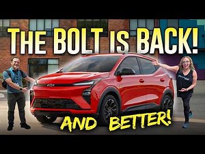 The Chevy Bolt is BACK! $29k, NACS & Faster Charging!