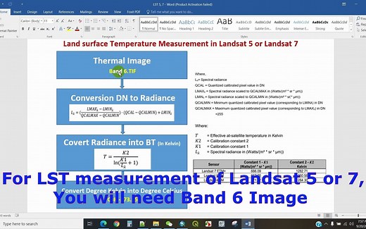 【ArcGIS教程】Landsat5&Landsat7 地表温度反演，超傻瓜教程！