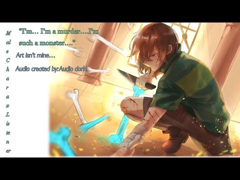 Male Chara x Listener. {a remake of the first ever audio of Male Chara.} #malechara #undertale #au