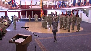 The 39th Transportation Battalion (MC) Conducts Change of Command Ceremony