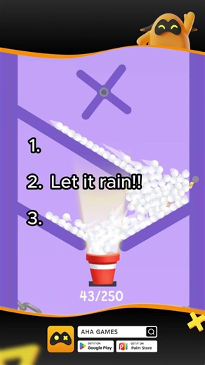 Viral mobile puzzle game: Rope and Ball