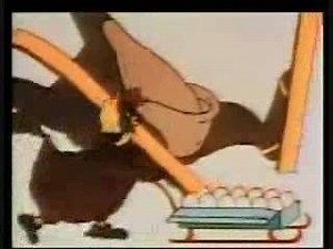 Snow Foolin' (1949) includes a Jingle Bells sing-a-long at the end, don't miss it! Available at https://archive.org/details/SnowFoolin Also no foolin', donations are matched 3-to-1 right now! https://archive.org/donate/ | Internet Archive