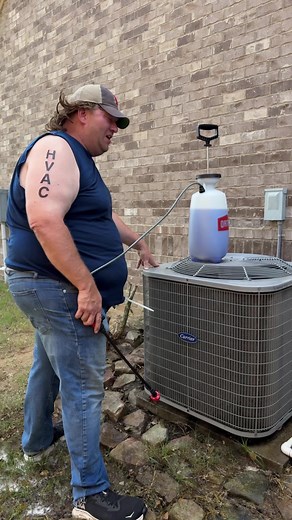 DIY Coil Cleaner for HVAC Unit Maintenance
