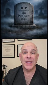 the #2ww or two week wait for a pregnancy test after #ivf needs to retired ! new study confirms value if testing as early as 7 days post transfer. let me know in comments if your center or you test early like i do ! #ttc #infertility #pregnancytest | Steven Palter