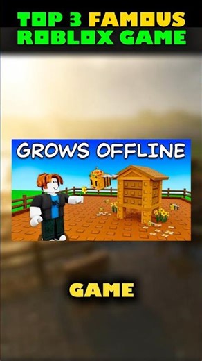 Famous Roblox Games 🔥 #robloxgames #roblox #shorts