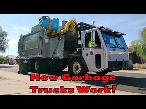 How Side Loading Garbage Trucks Work