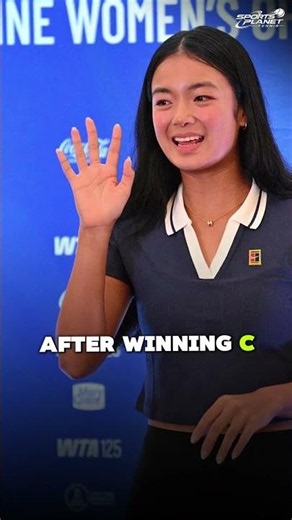 Alex Eala Targets Asian Games Gold! 🇵🇭🥇🎾 #tennis#alexeala #AsianGames2026