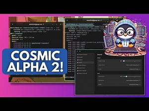 COSMIC Alpha 2 – Explorando o Novo Ambiente do System76!