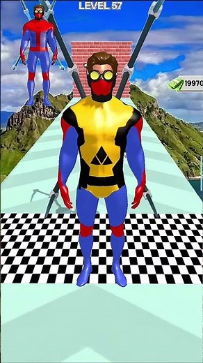 Build Superhero Run: Spiderman Hero 57 #ybgames #superhero
