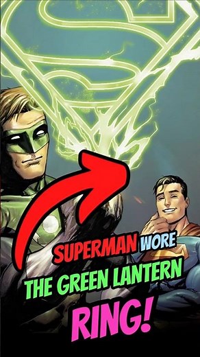 Superman Once Became a Green Lantern | Unknown DC Comic Fact#Superman #GreenLantern #DCComics