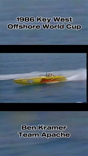 World Champions ☝🏻🏆🏁 | 1986 Key West World Cup Offshore Powerboat Championships The 1986 Key West World Cup, the 11th annual APBA Offshore Championships, occurred... | Instagram