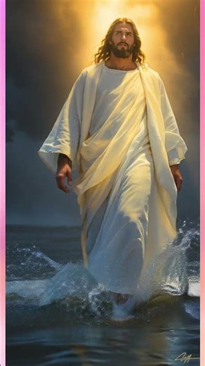 The One who walked on water can help you walk through life #subscribe #ai
