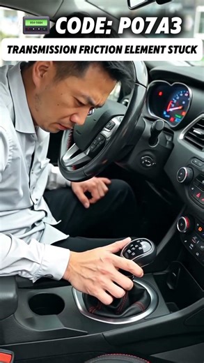 P07A3 – Transmission Friction Element Stuck #cartips #FordFiesta #P07A3 #GearboxIssue #ShortsFeed