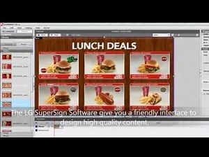 LG Digital Signage SuperSign Promo Video