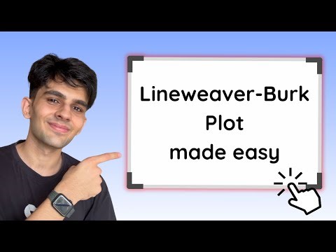 Enzyme Kinetics - 2 | The Lineweaver-Burk Plot | Complete Derivation and Concept |