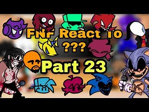 FNF React To SDAMO, Execution Everyone Sings It And Slenderman Mod | GC | Part 23