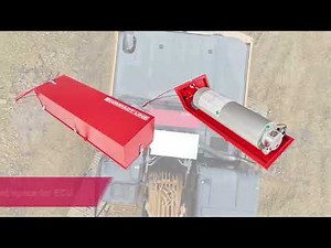 New generation COMPACT LINE® Vehicle Engine Fire Suppression EMAS Version Video