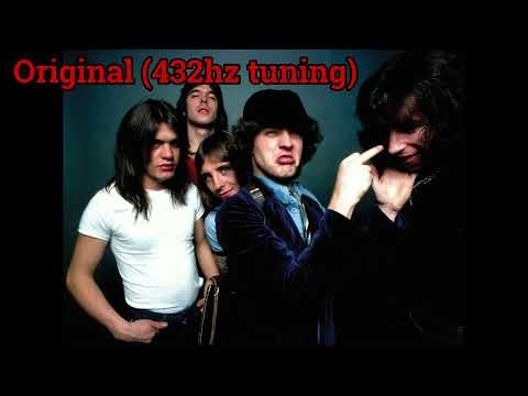 Backing track AC/DC - Touch too much (studio 432hz tuning)