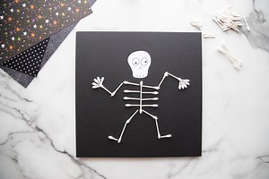 Q Tip Skeleton