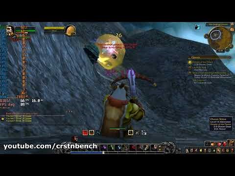 Intel Core i7 10700 \\ UHD Graphics 630 \\ Word of Warcraft @720p medium settings